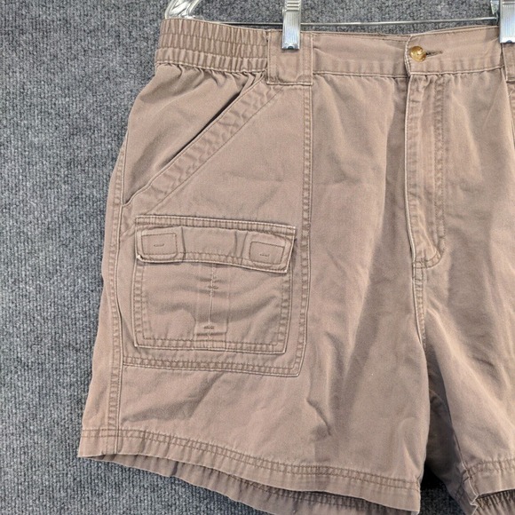 Boca Classics Men's Cargo Shorts Tan Size 40 100% Cotton Pockets - Picture 6 of 10